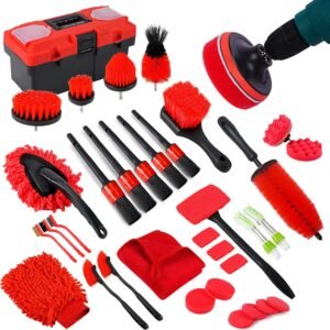 35Pcs Car Detailing Kit Complete Car Tools