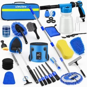 36Pcs Blue Car Wash Detailing Kit