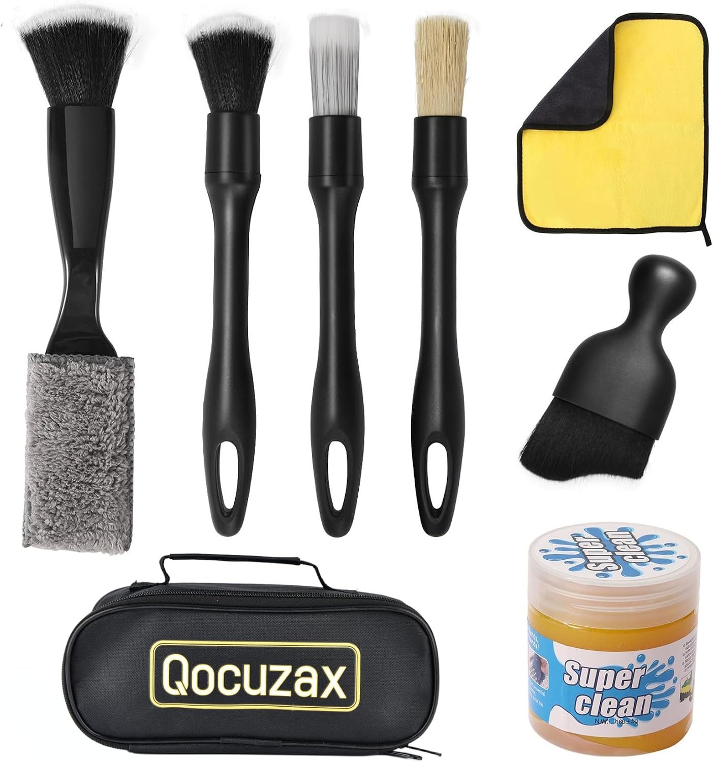 8Pcs Car Detailing Kit Car Cleaning Detailing Tools