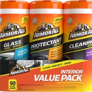 Armor All Car Interior Value Pack 90 Count Auto Cleaning Wipes