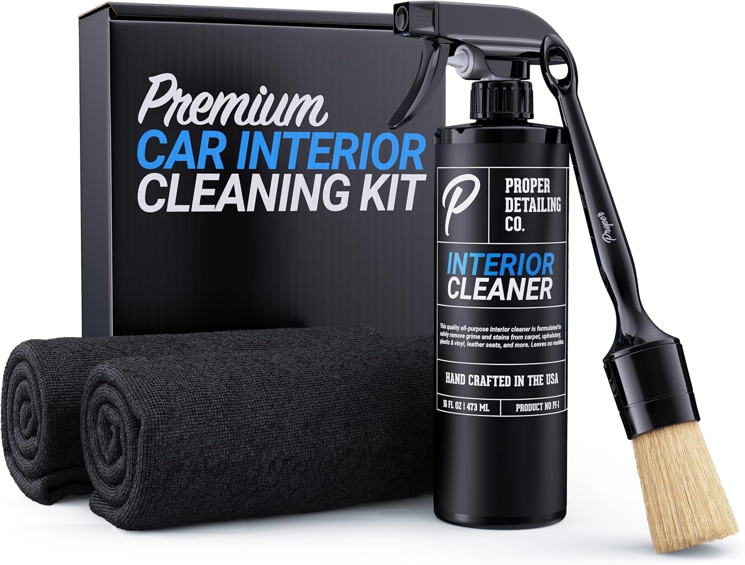 Car Interior Detailing Kit for Interior Cleaning