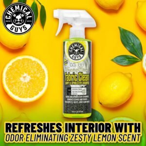 Chemical Guys Citrus Fabric & Carpet Cleaner Spray with Brush Kit, 16 oz