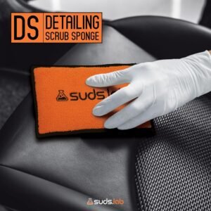 Suds Lab DS Microfiber Detailing Scrub Pad 3 Pack – Car Interior Cleaning Pads