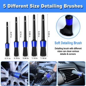 Windshield Cleaner Tool, Car Interior Detailing Cleaning Brush Kit