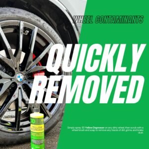 3D Yellow Degreaser – Non-Acid Wheel & Tire Cleaner Spray for Brake Dust