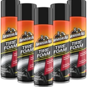 Armor All Tire Foam – Tire Cleaner Spray for Cars, Trucks & Motorcycles