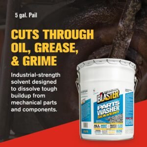 B’laster Parts Washer Solvent – High Flashpoint Parts Cleaner for Oil, Grease & Grime