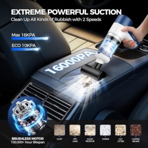 Car Vacuum Air Duster Portable Cordless