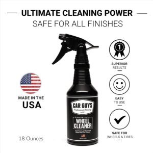 CarGuys Wheel Cleaner – Effective Rim & Tire Cleaner for Brake Dust Removal