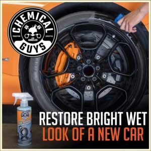 Chemical Guys Tire Kicker Tire Shine Spray 16 oz – Extra Glossy Dry-Touch Tire