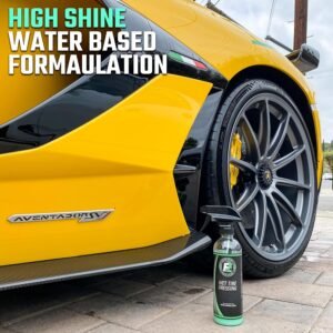 ExoForma Wet Tire Dressing Spray – High Shine Tire Dressing for Wet Look