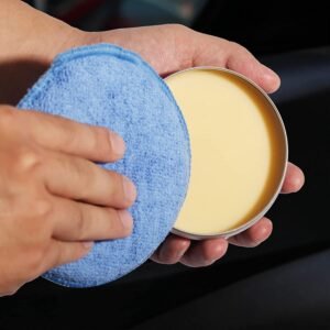 FONAROLL Microfiber Wax Applicator Pads – Car Wax, Buffing & Polishing Foam Pads