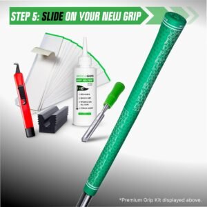 Golf Grip Kits for Regripping Golf Clubs – Professional Quality Golf Club Regrip Kit