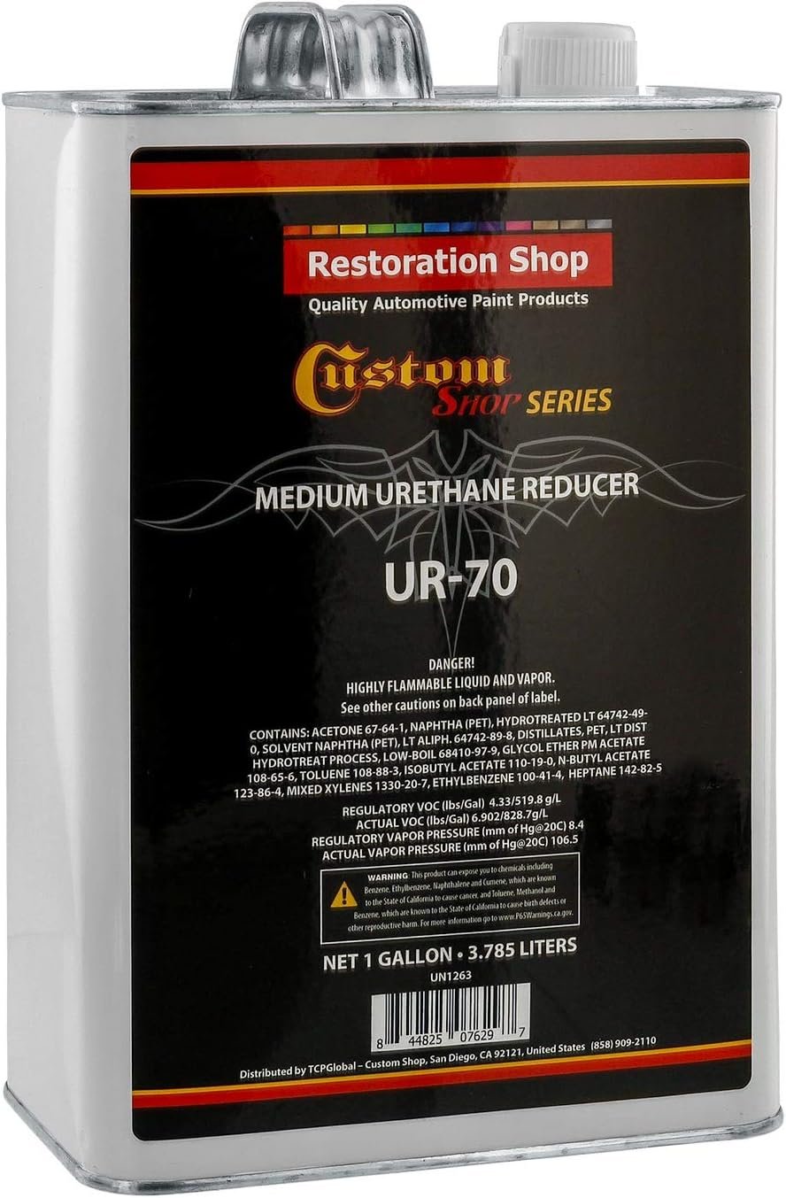 Restoration Shop UR70 Medium Urethane Reducer, Gallon