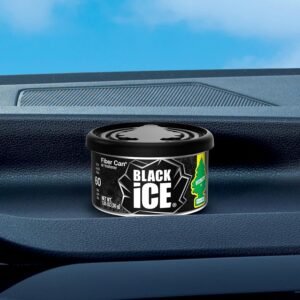 LITTLE TREES Black Ice Car Air Freshener